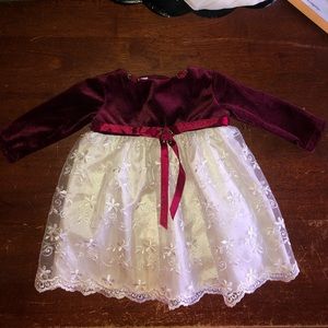 Beautiful baby Christmas dress